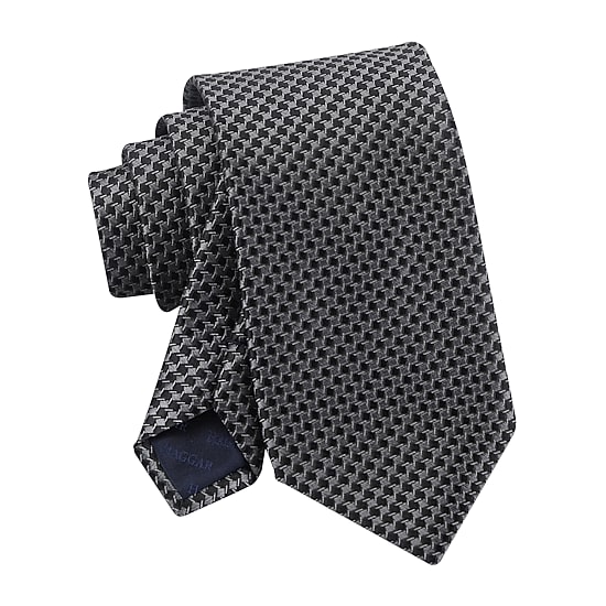 Haggar Oakton Silk Blend Geometric Tie