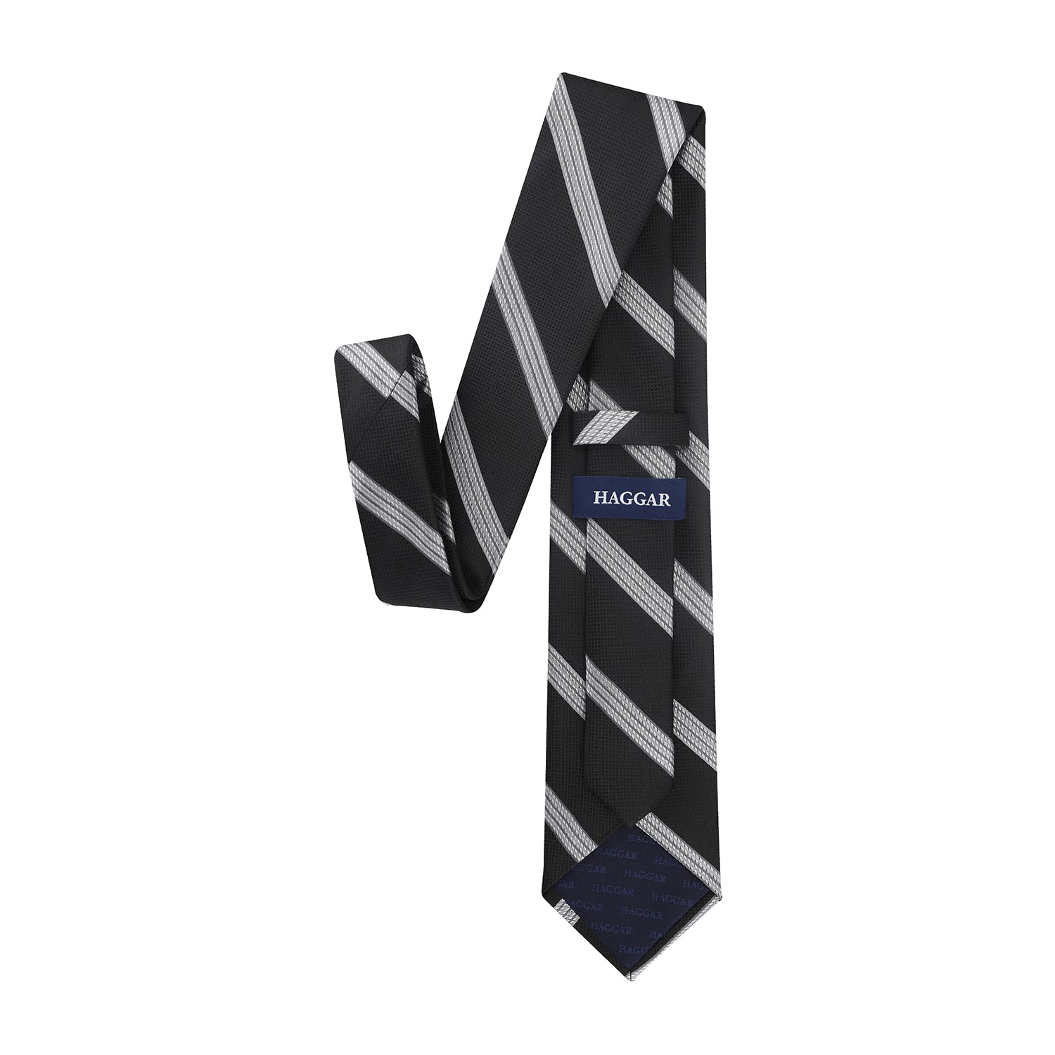 Haggar Camelot Stripe Tie Striped