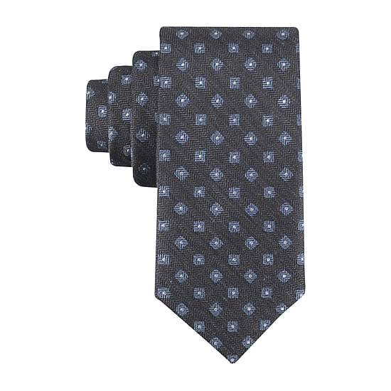 Haggar Brookfield Silk Blend Geometric Tie