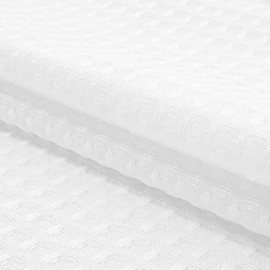 Awesome Home™ No Hook Waffle Snap-In Liner Shower Curtain
