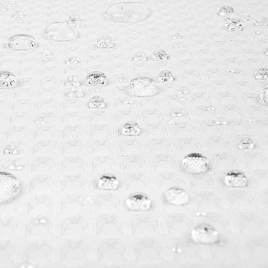 Awesome Home™ No Hook Waffle Snap-In Liner Shower Curtain