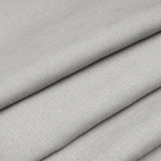 Awesome Home™ No Hook Slub Linen Texture Peva Snap-In Liner Shower Curtain