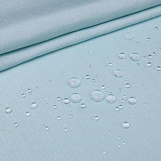 Awesome Home™ No Hook Slub Linen Texture Peva Snap-In Liner Shower Curtain