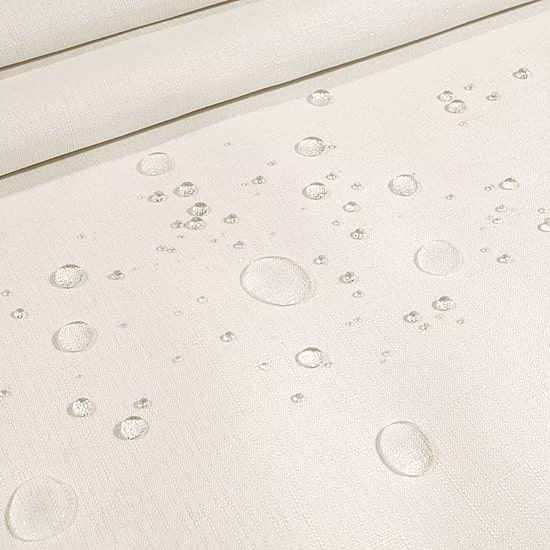 Awesome Home™ No Hook Slub Linen Texture Peva Snap-In Liner Shower Curtain