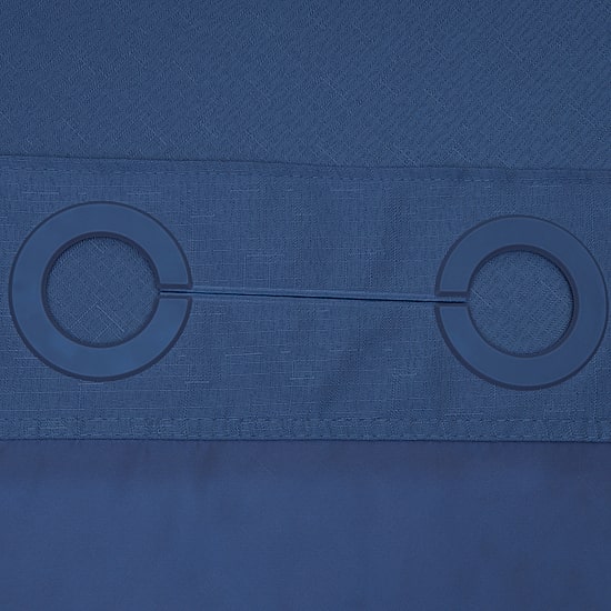 Awesome Home™ No Hook Slub Linen Texture Peva Snap-In Liner Shower Curtain