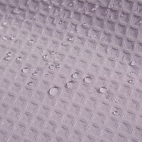 Awesome Home™ No Hook Waffle Snap-In Liner Shower Curtain