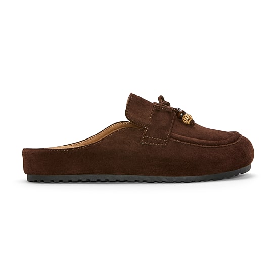 Pop Bretta Womens Round Closed Toe Slip-On Shoe