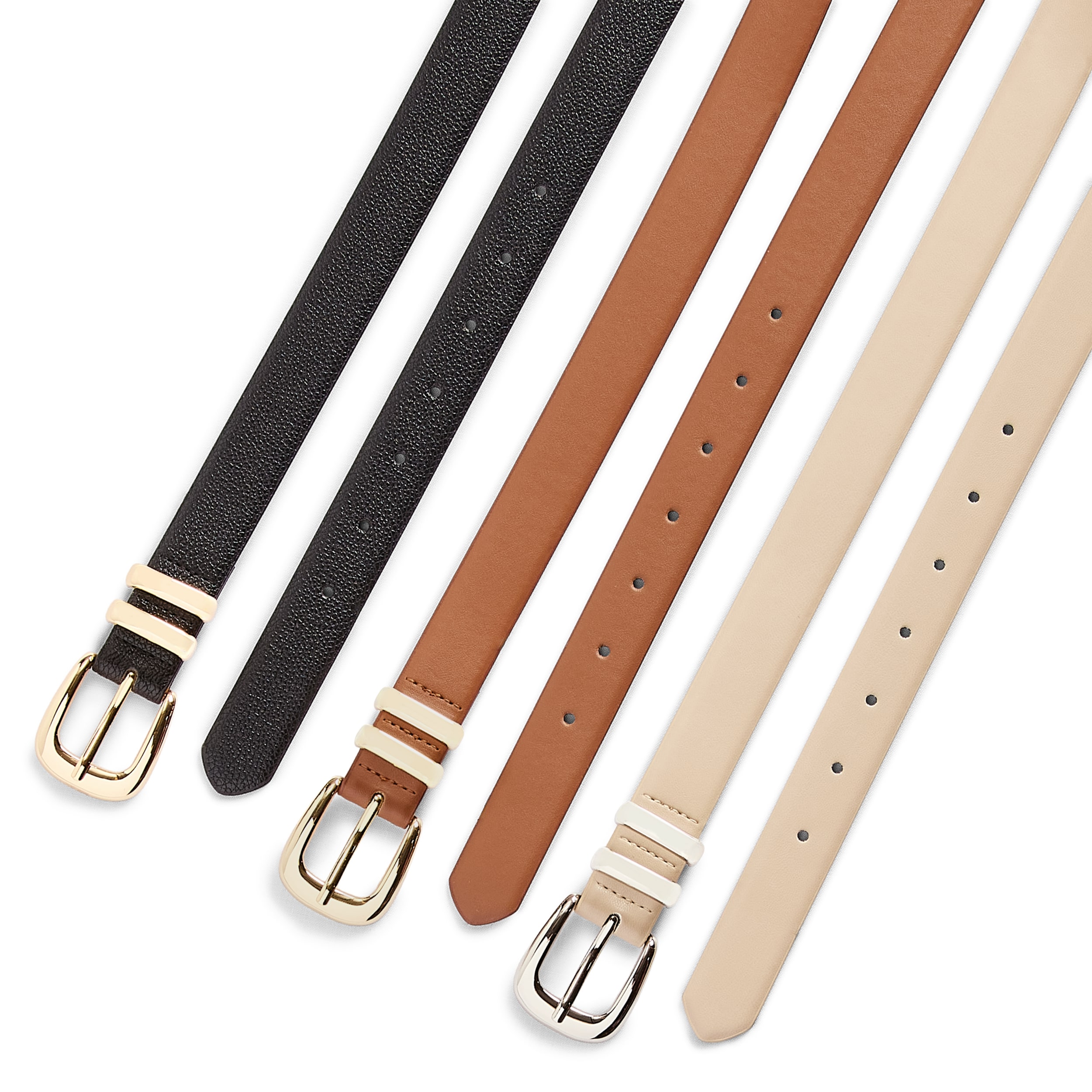 Liz Claiborne Classic Buckle 3-pc. Womens Belt