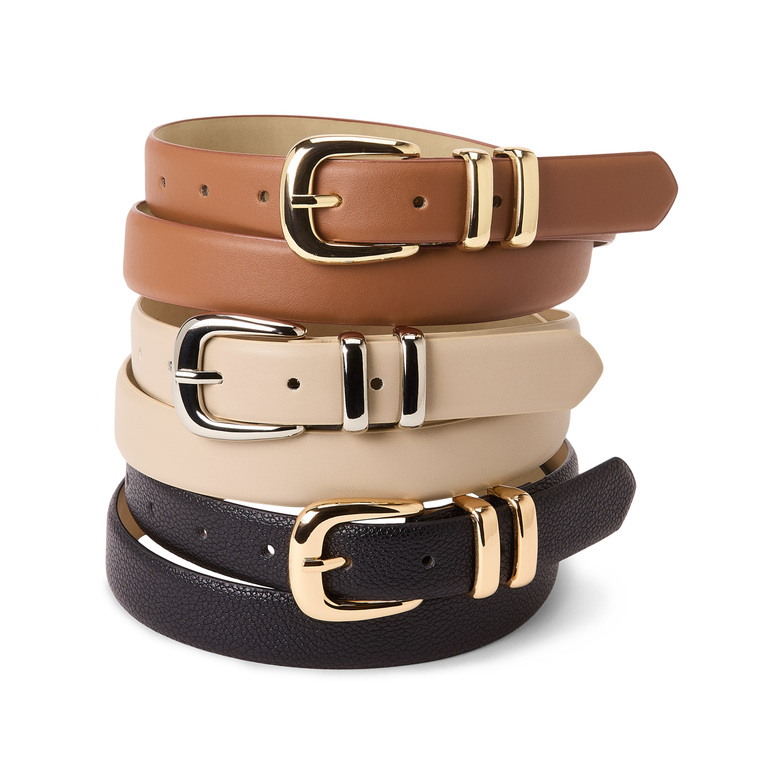 Liz Claiborne Classic Buckle 3-pc. Womens Belt