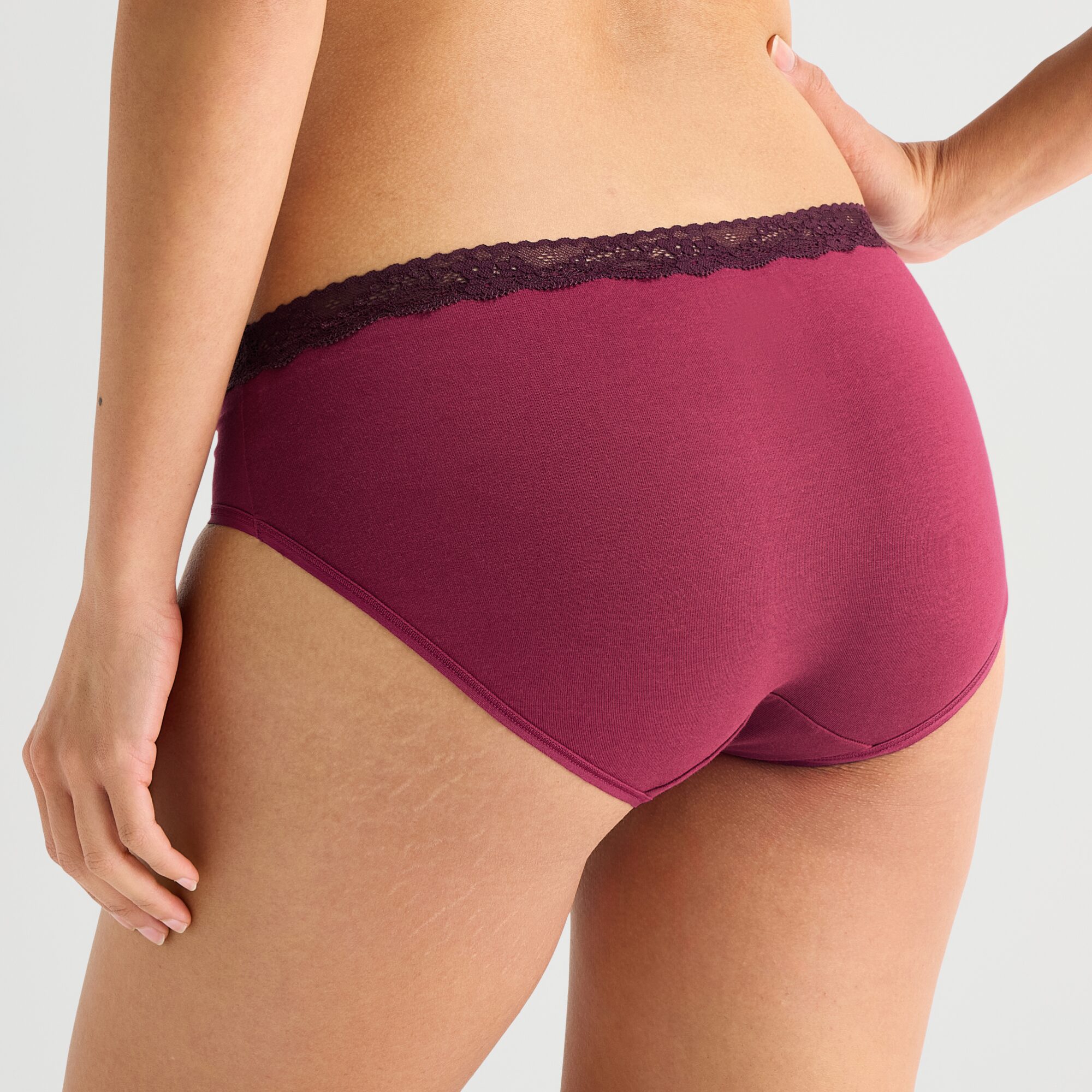 Ambrielle Cotton Hipster Panty