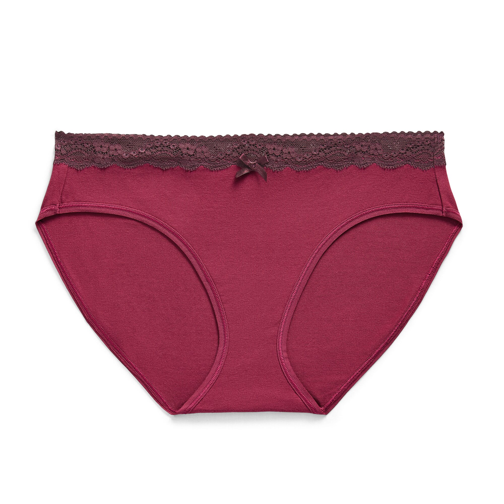 Ambrielle Cotton Bikini Panty