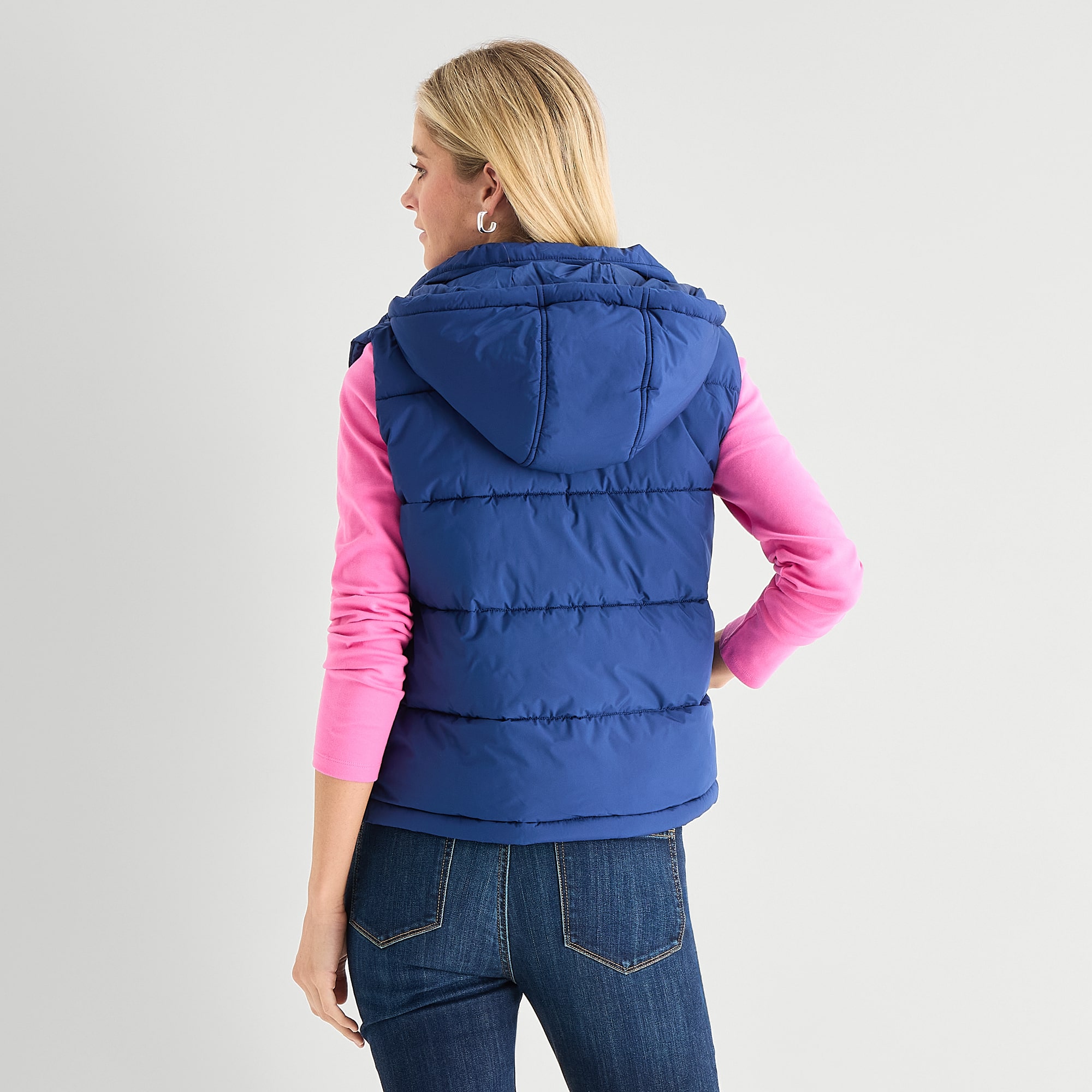 St. John's Bay Womens Puffer Vest
