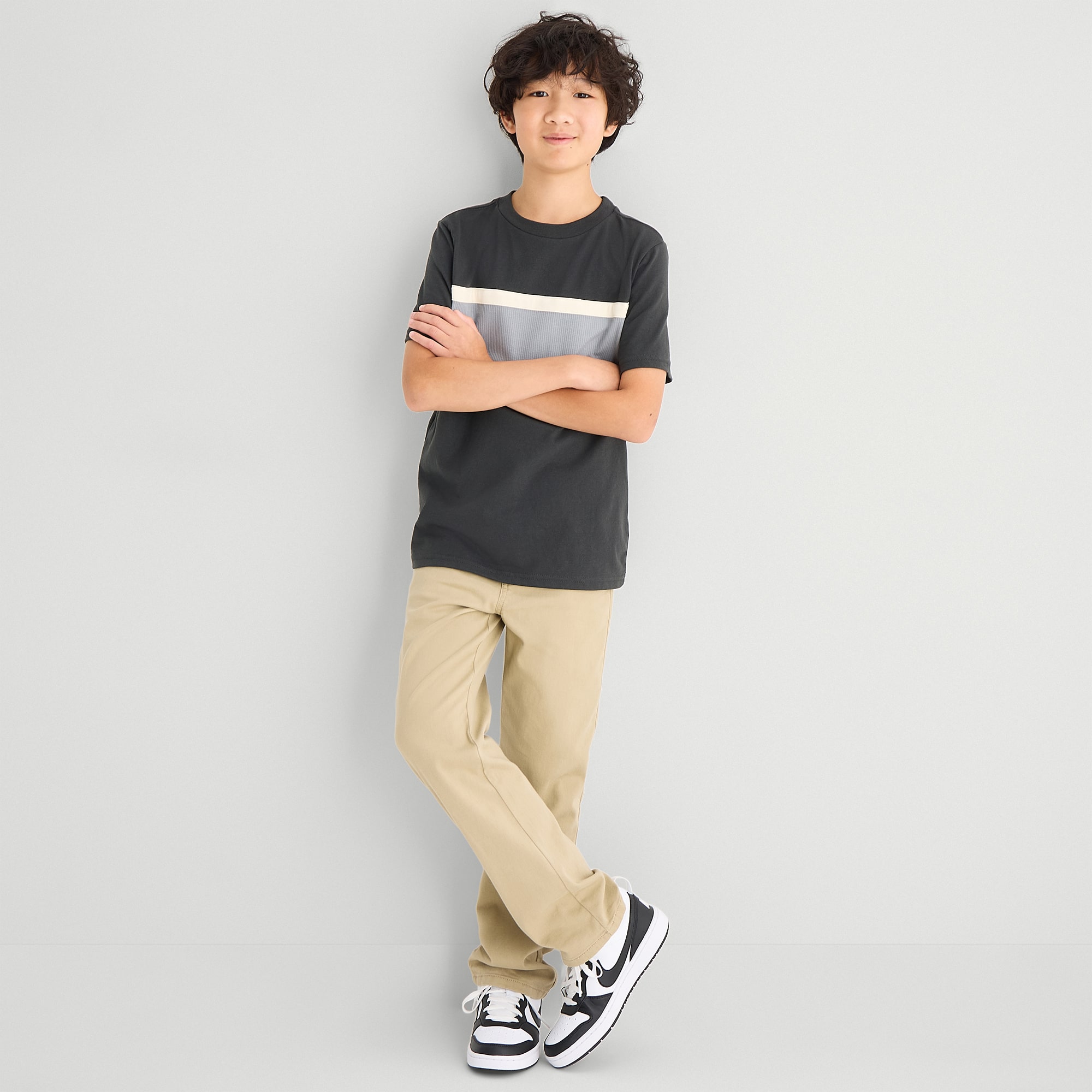 Thereabouts Little & Big Kid Boys Crew Neck Short Sleeve T-Shirt