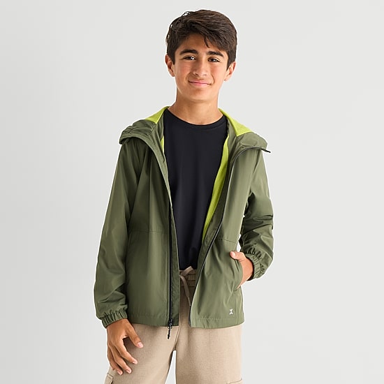 Xersion Little & Big Kid Boys Windbreaker