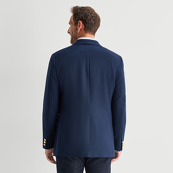 Stafford Signature Hopsack Mens Classic Fit Blazer