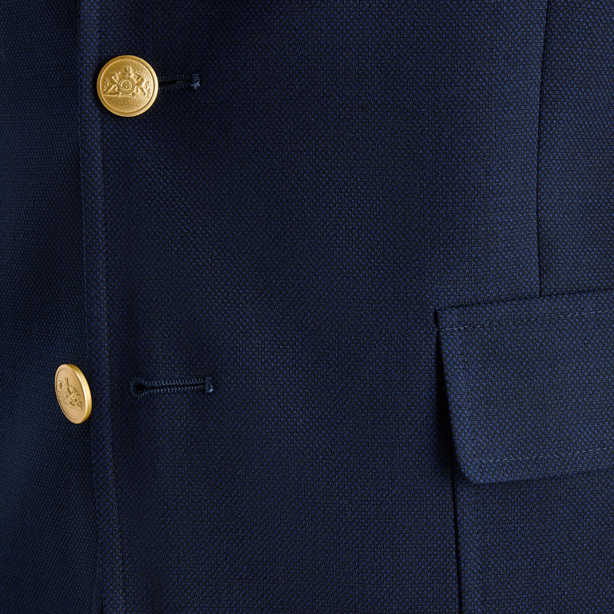 Stafford Signature Hopsack Mens Classic Fit Blazer
