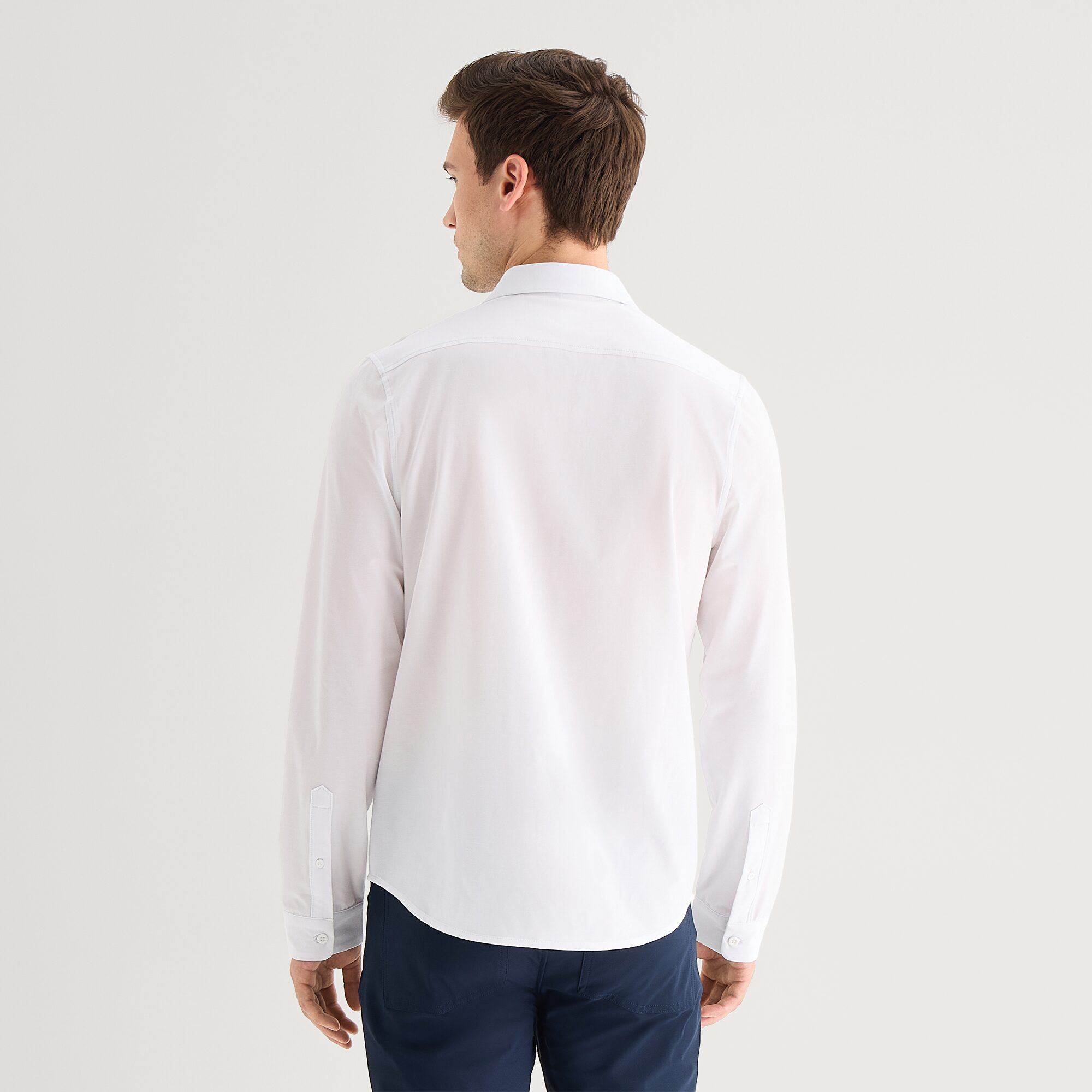 Stylus Mens Long Sleeve Regular Fit Button-Down Shirt