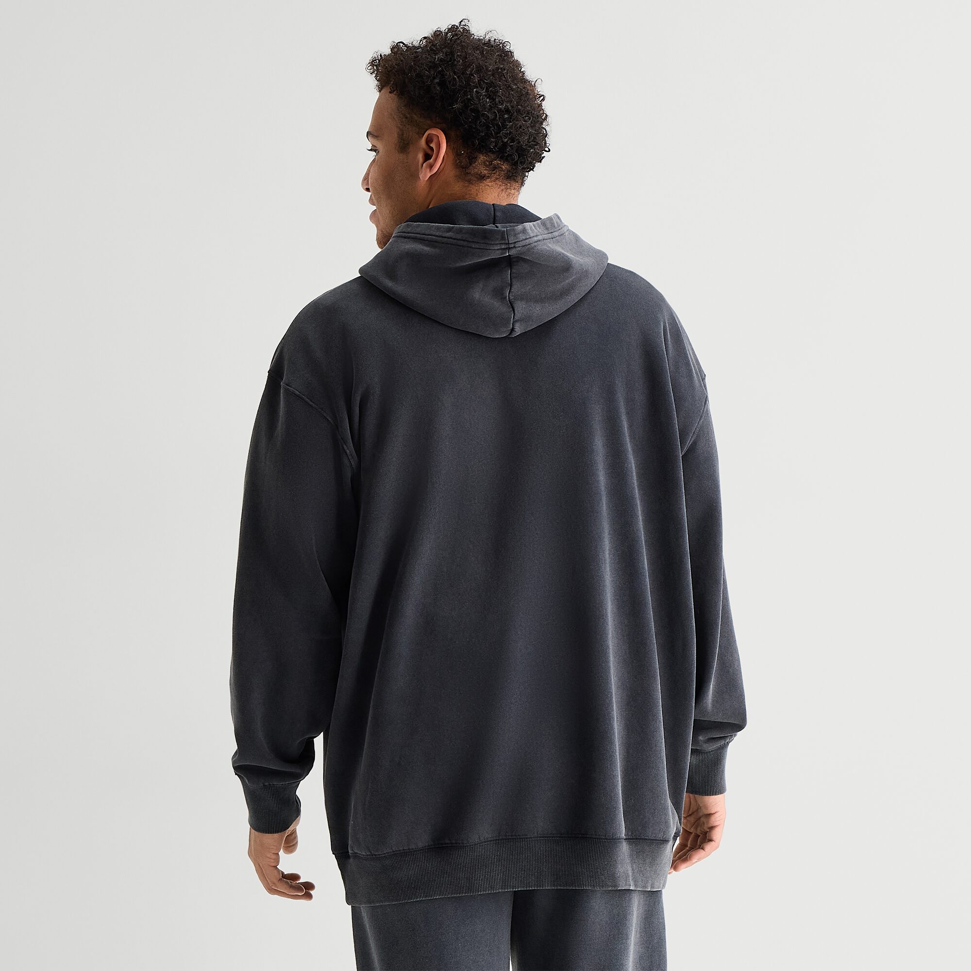 Arizona Mens Long Sleeve Fleece Big and Tall Hoodie