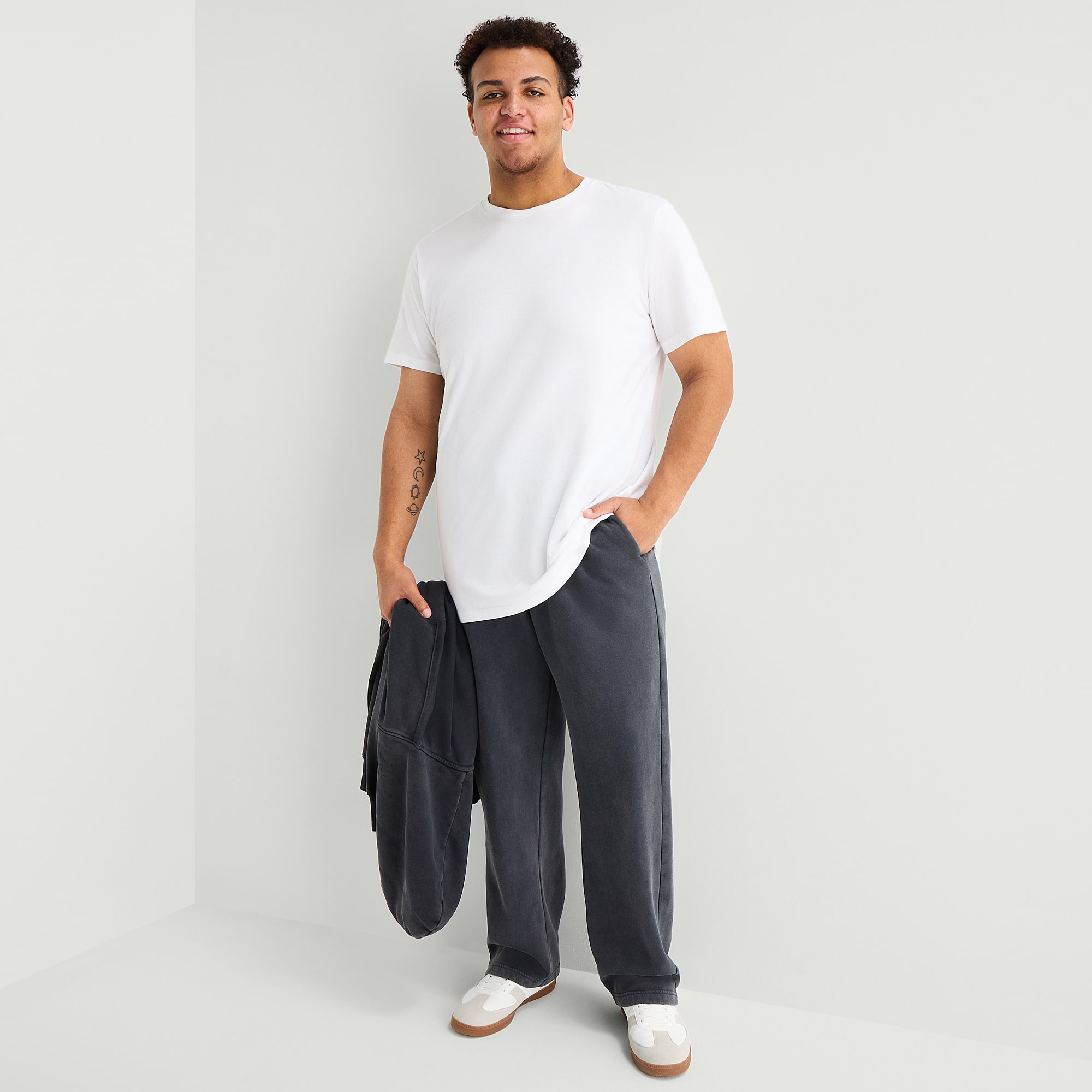 Arizona Mens Classic Fit Big and Tall Pull-On Pant
