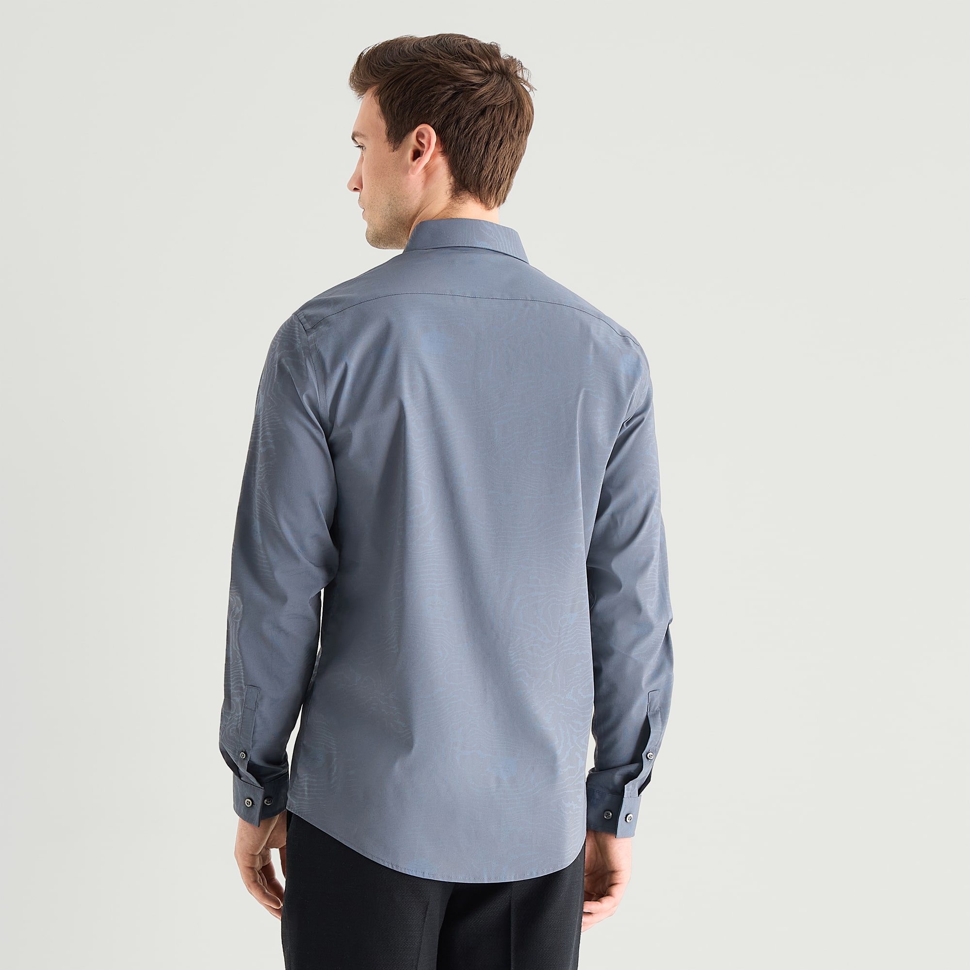 J. Ferrar Ultra Comfort Mens Long Sleeve Regular Fit Stretch Fabric Wrinkle Free Button-Down Shirt