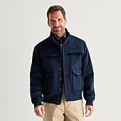 Stafford Wool Blend Mens Heavyweight Bomber Jacket