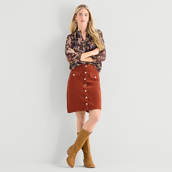 St. John's Bay Womens Mid Rise Pencil Skirt
