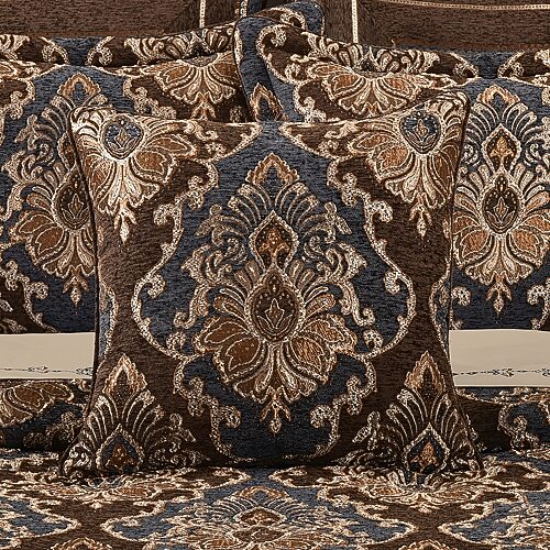 J Queen New York Sofia Chenille Stripe Decorative Pillow, 18" x 18" - Multi