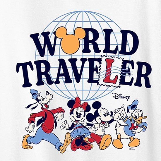 Womens Crew Neck Short Sleeve Regular Fit Mickey Mouse Graphic T-Shirt