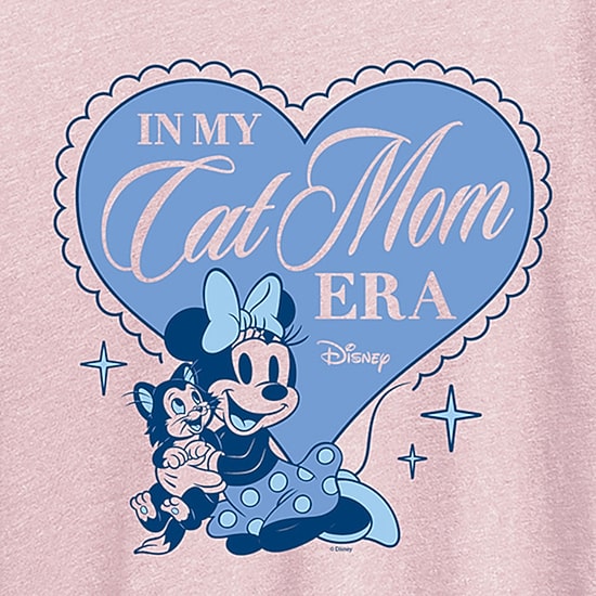 Womens Crew Neck Short Sleeve Regular Fit Minnie Mouse Graphic T-Shirt