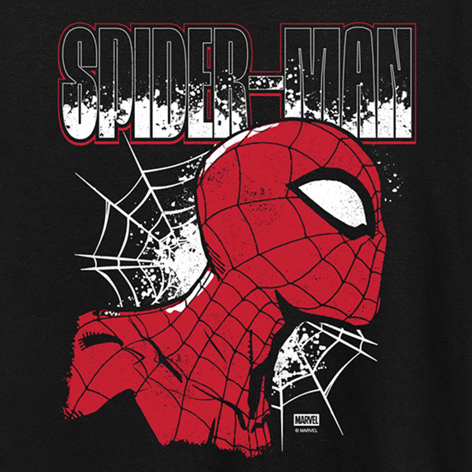 Womens Crew Neck Short Sleeve Regular Fit Spiderman Graphic T-Shirt