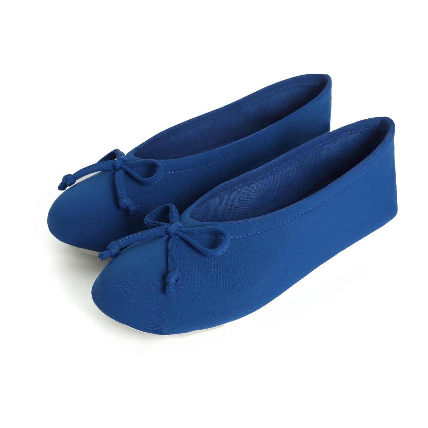 Isotoner Spandex Womens Ballerina Slippers
