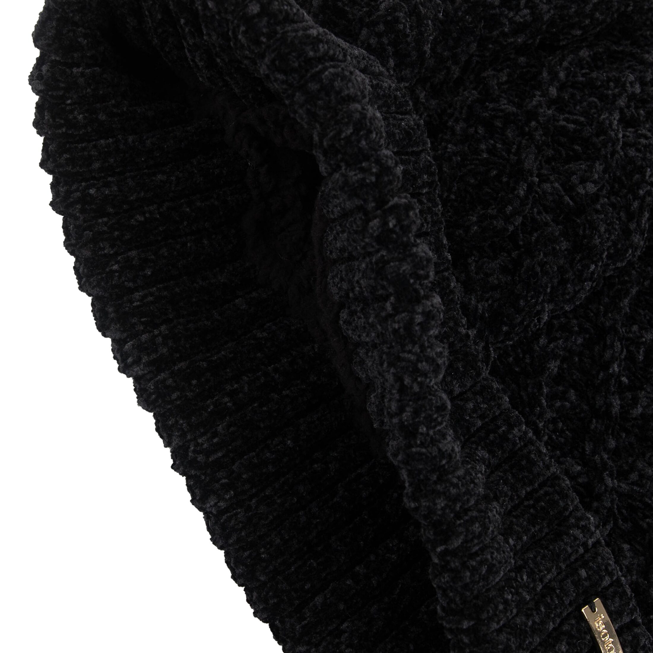 Isotoner Cable Knit Womens Pom Beanie