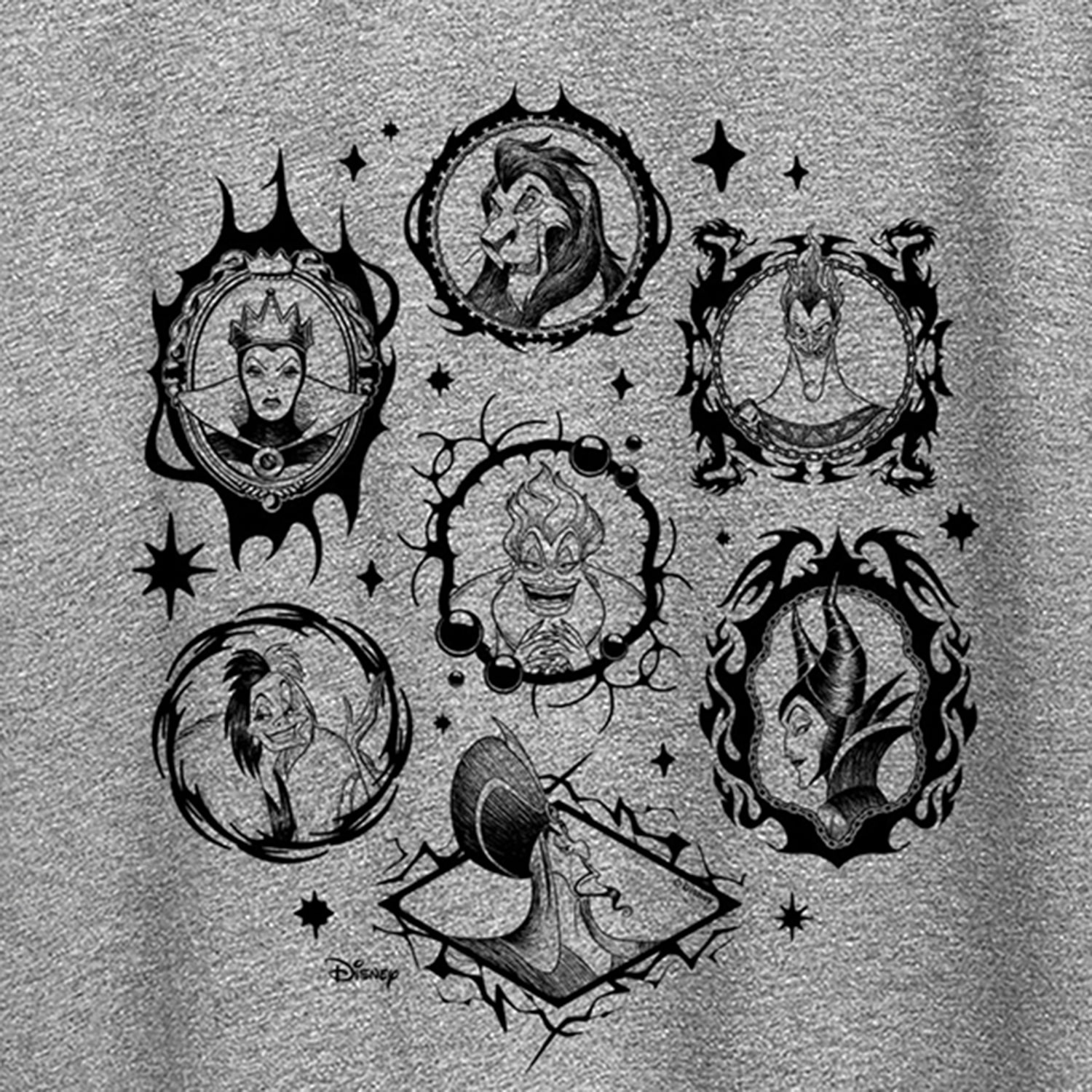 Womens Crew Neck Short Sleeve Regular Fit Ursula Graphic T-Shirt