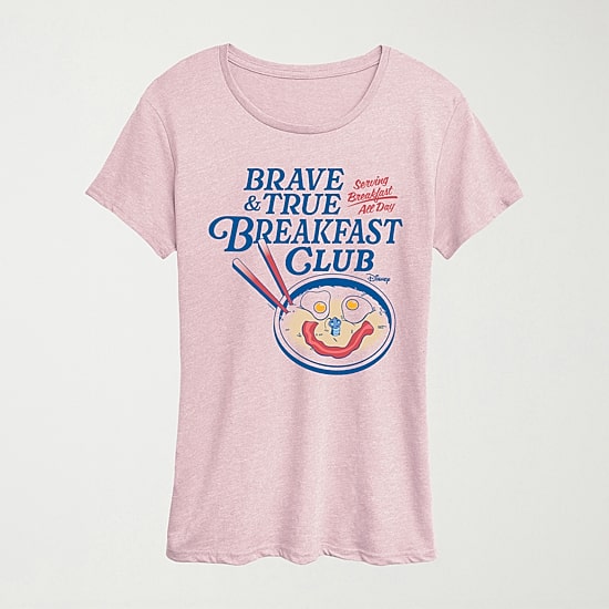 Womens Crew Neck Short Sleeve Regular Fit Princess Mulan Graphic T-Shirt