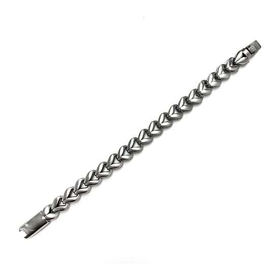 8 1/2 Inch Mens Stainless Steel 8 1/2 Inch Link Bracelet