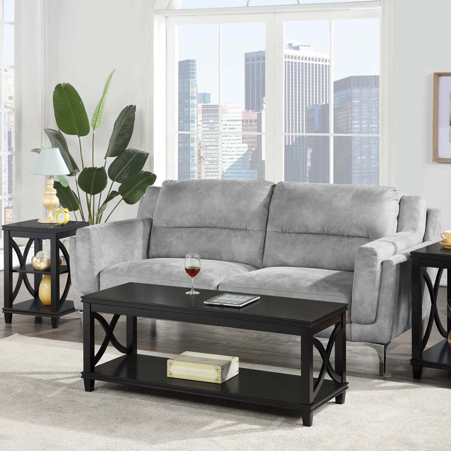 Convenience Concepts Florence Living Room Collection End Table