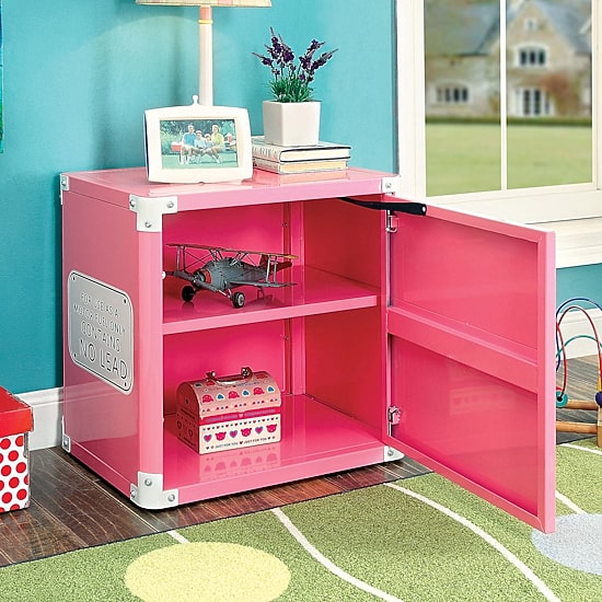 Metal Racecar Nightstand