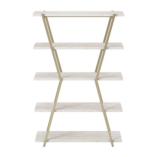 Furniture of America™ Minatara Home Office Collection 4-Shelf Bookcase