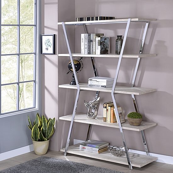 Furniture of America™ Ketano Home Office Collection 4-Shelf Bookcase