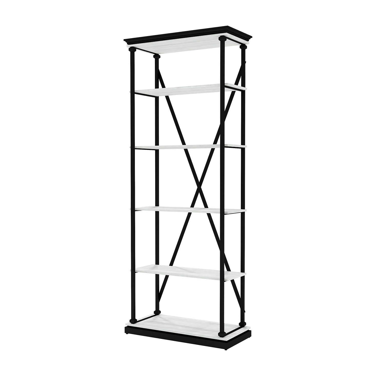 Furniture of America™ Toggin Home Office Collection 5-Shelf Bookcase