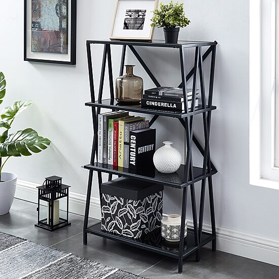 Furniture of America™ Winside Home Office Collection 4-Shelf Bookcase