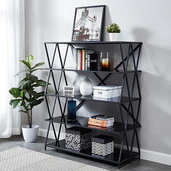 Furniture of America™ Winside Home Office Collection 5-Shelf Bookcase