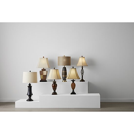 Stylecraft 31" Chess Piece Steel Table Lamp