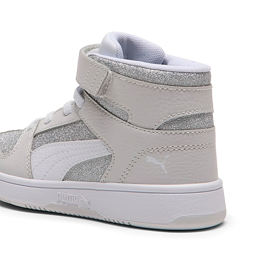 PUMA Rebound Layup Glitz Little Kid Girls Basketball Shoes
