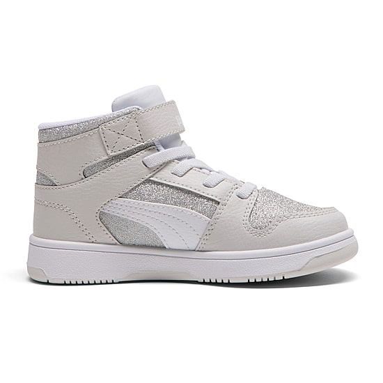 PUMA Rebound Layup Glitz Little Kid Girls Basketball Shoes