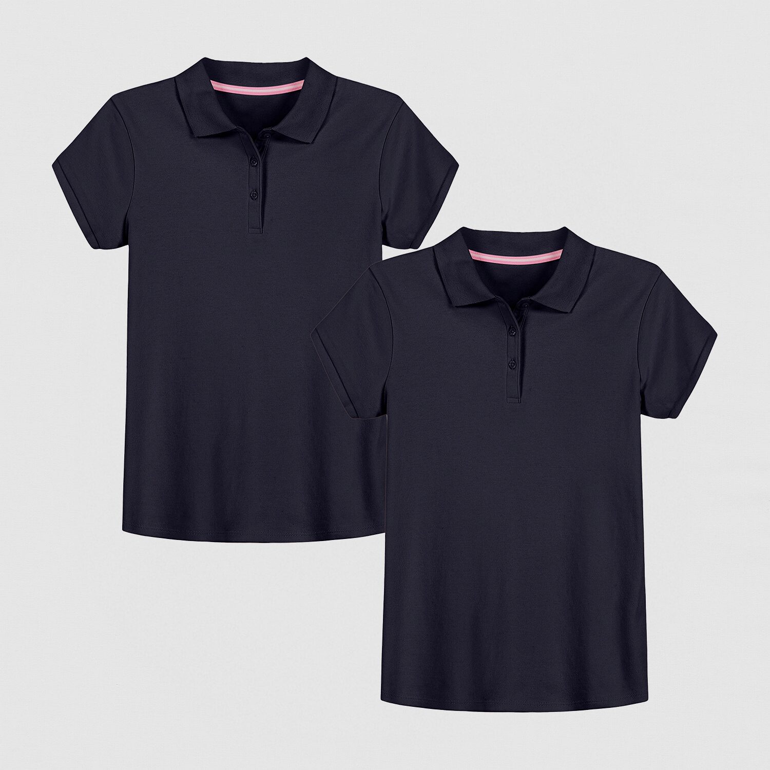 IZOD Little & Big Kid Girls Short Sleeve Regular Fit 2-pc. Polo Shirt