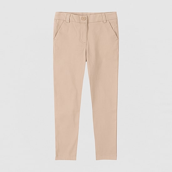 IZOD Little & Big Kid Girls Straight Skinny Fit Flat Front Pant
