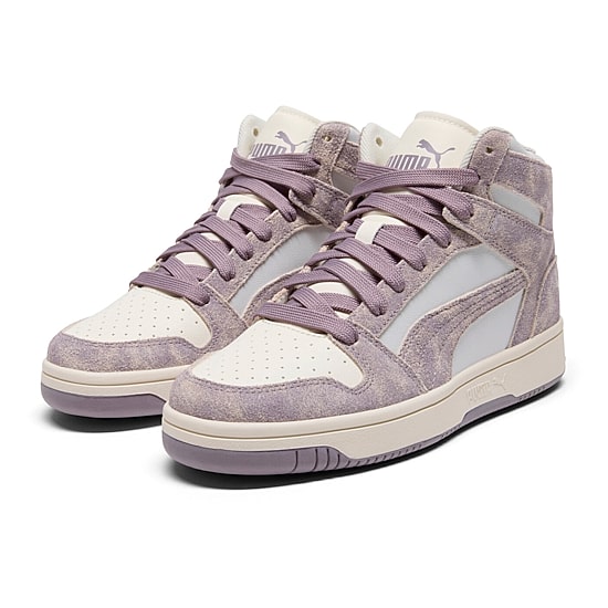 PUMA Puma Rebound Layup Berry Womens Basketball Shoes