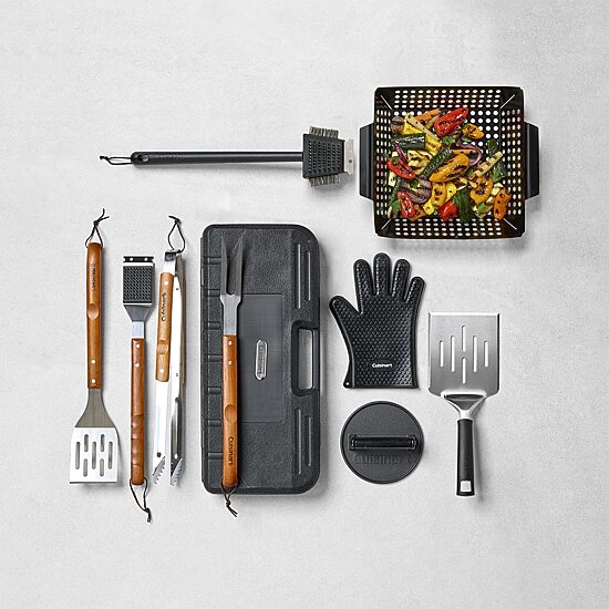 Cuisinart Outdoors Heat Resistant Silicone Grilling Gloves