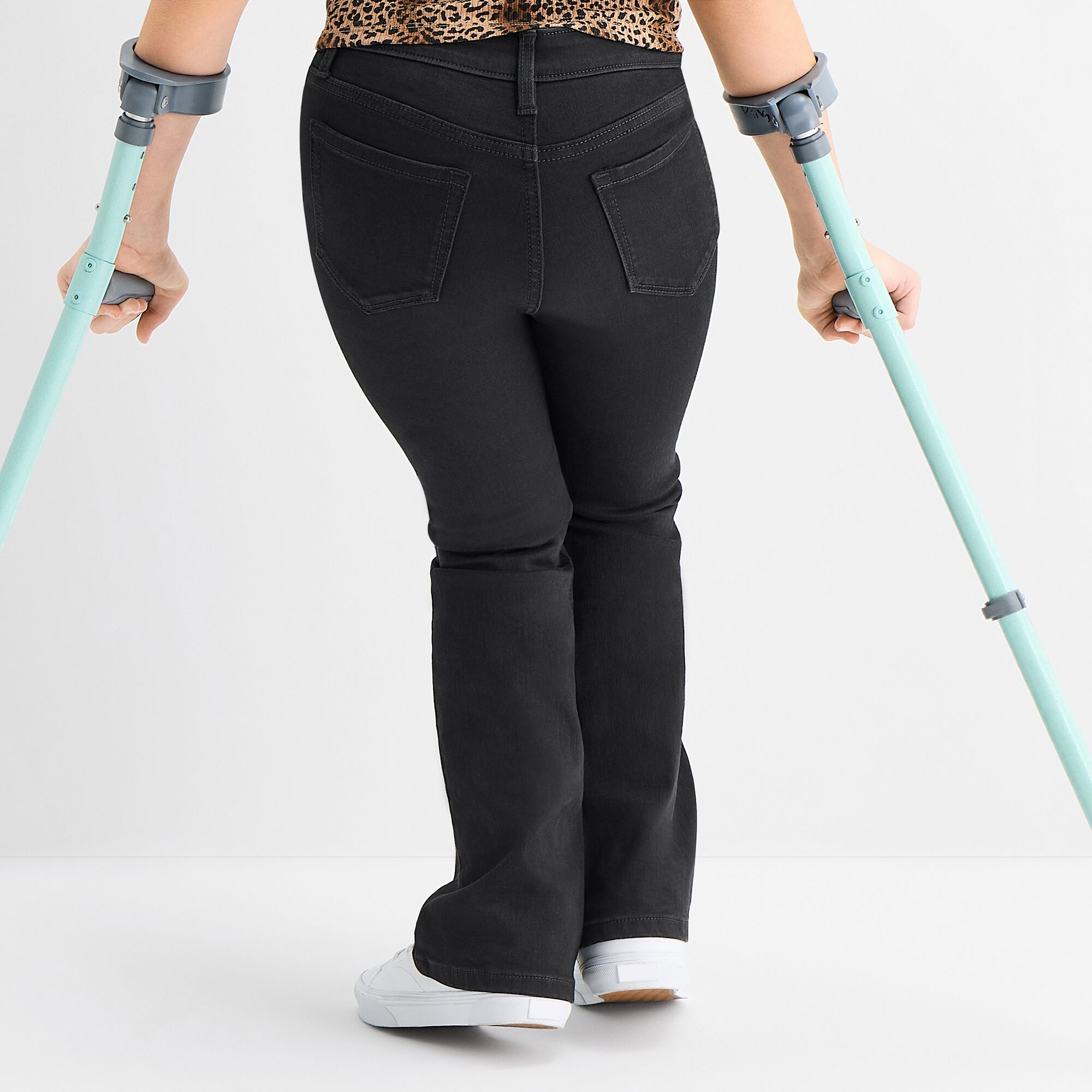 Thereabouts Little & Big Kid Girls Adaptive Bootcut Jean